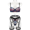 Leopard Mesh Lingerie Set – Wild Dark Luxury
