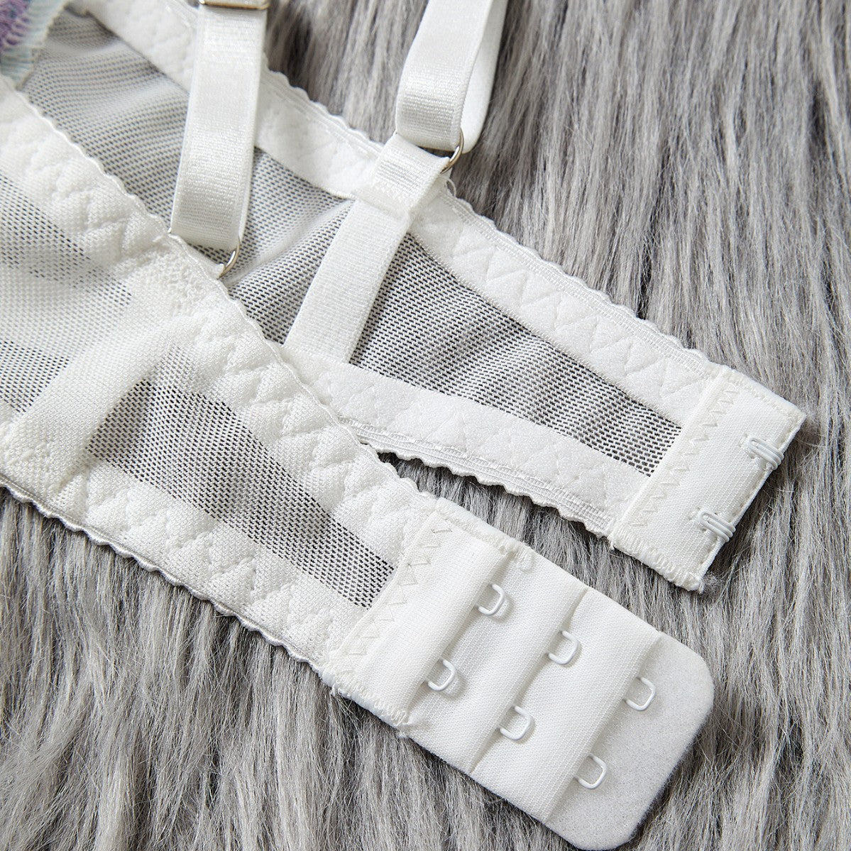 Summer Embroidered Bra Sexy Underwear Bra Set Two Piece Set