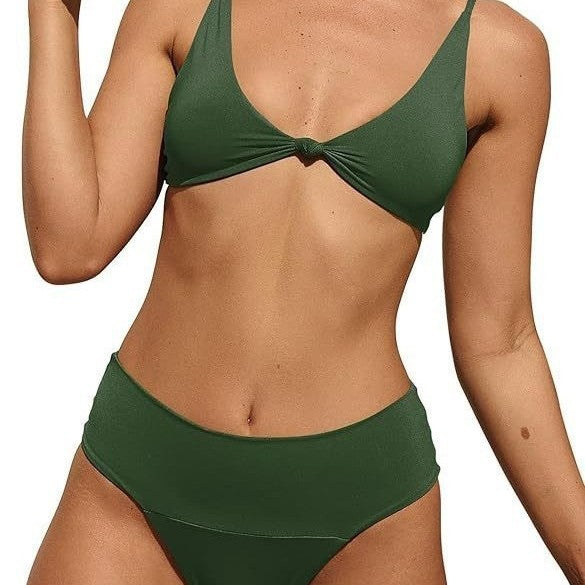 high-waisted bikini