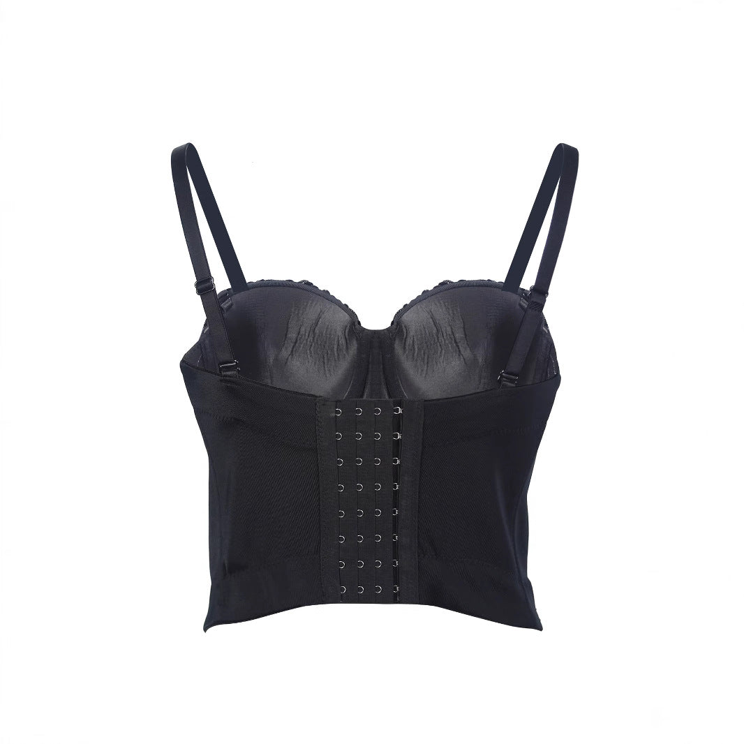 Women's Strappy Bra Beaded Bra Handmade Level Underwear