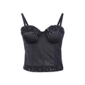 Women's Strappy Bra Beaded Bra Handmade Level Underwear