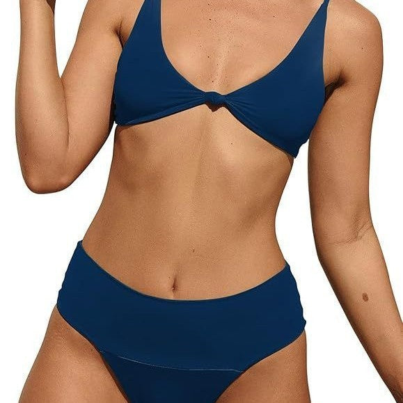 high-waisted bikini