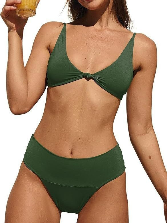high-waisted bikini